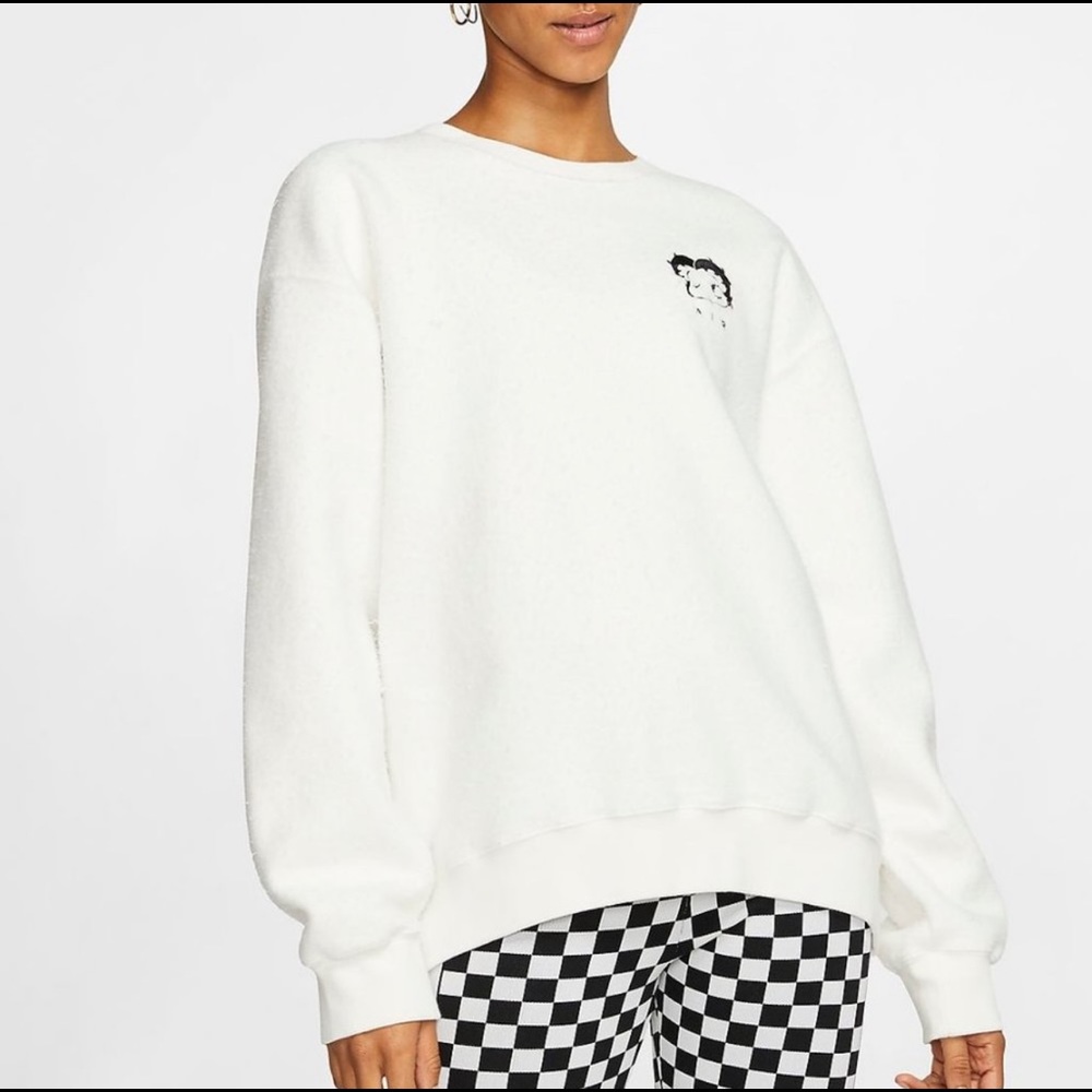 Nike X Olivia Kim Betty Boop Sweatshirt Women's Small